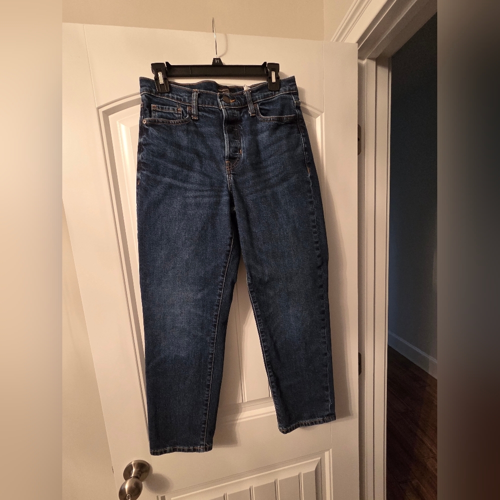 Banana Republic Womens High Rise Straight Leg Jeans